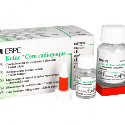 Набор радиоконтрастных веществ Ketac Cem (33 г + 12 мл) x 3 шт. 3M