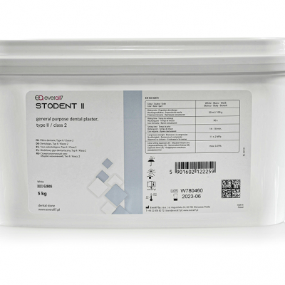 Гипс Stodent белый II класс 5 кг Everall7