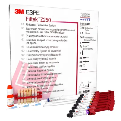 Фильтр с 250 комплект ( 4 г x 8 шт. + Adper Single Bond 6 ml) 3M